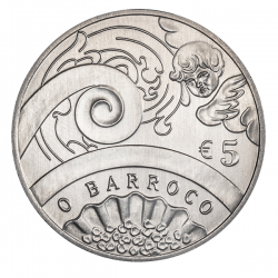 5€ Portugal 2018 O Barroco