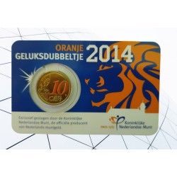 10ct Holanda 2014 Coincard...