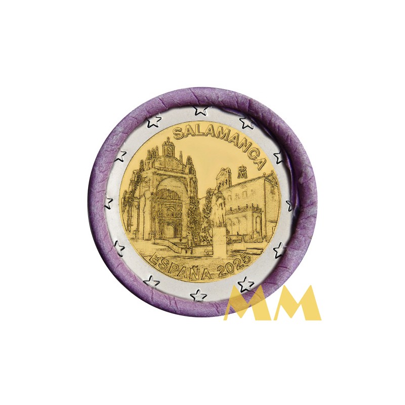 Rolo 2€ Espanha 2025 Salamanca