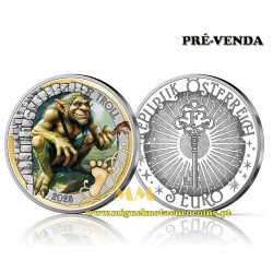 3€ Áustria 2025 Troll