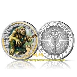 3€ Áustria 2025 Troll