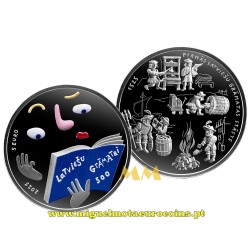 Proof 5€ Letónia 2025...