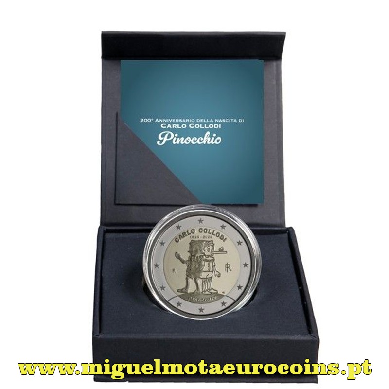 Proof 2€ Itália 2026 Pinóquio