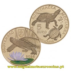5€ Eslováquia 2026 Tartaruga