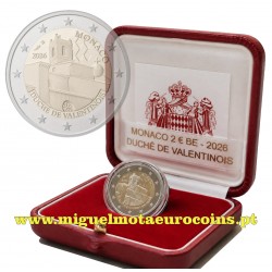 Proof 2€ Mónaco 2026 Ducado...