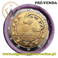 Rolo 2€ Portugal 2026 Rotary