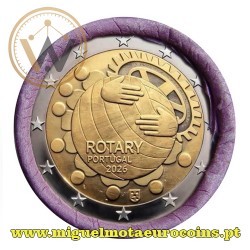 Rolo 2€ Portugal 2026 Rotary