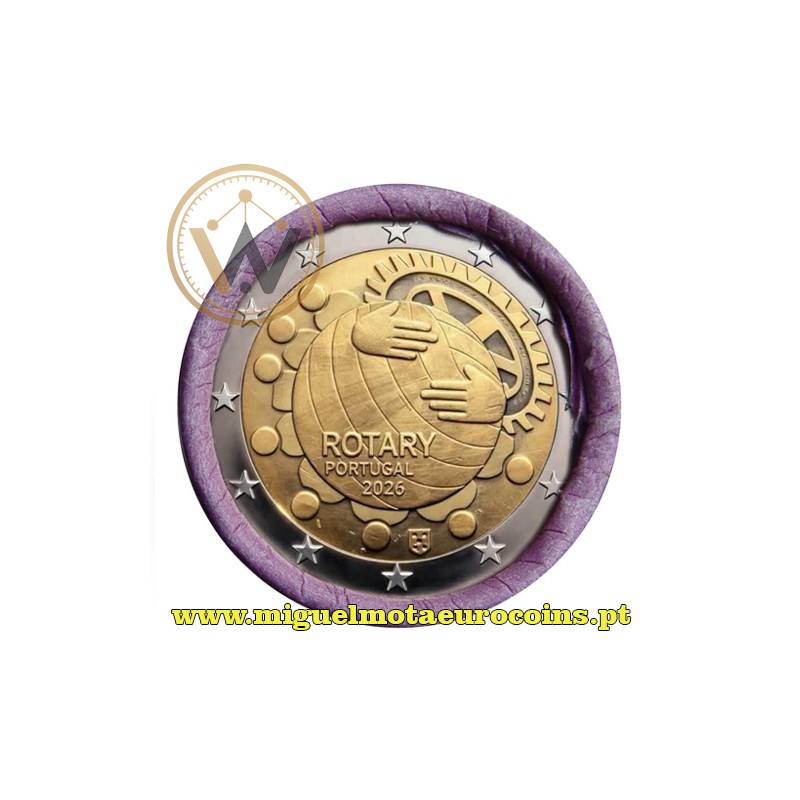 Rolo 2€ Portugal 2026 Rotary