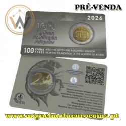 Coincard 2€ Grécia 2026...