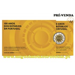 Proof 2€ Portugal 2026 Rotary