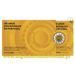 Proof 2€ Portugal 2026 Rotary
