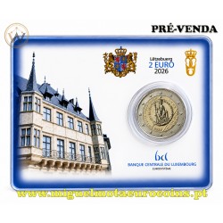 Coincard 2€ Luxemburgo 2026...