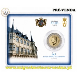 Coincard 2€ Luxemburgo 2026...