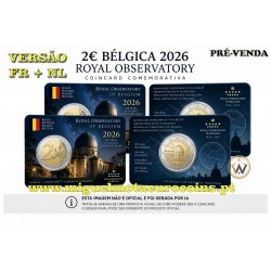 Par Coincards 2€ Bélgica...