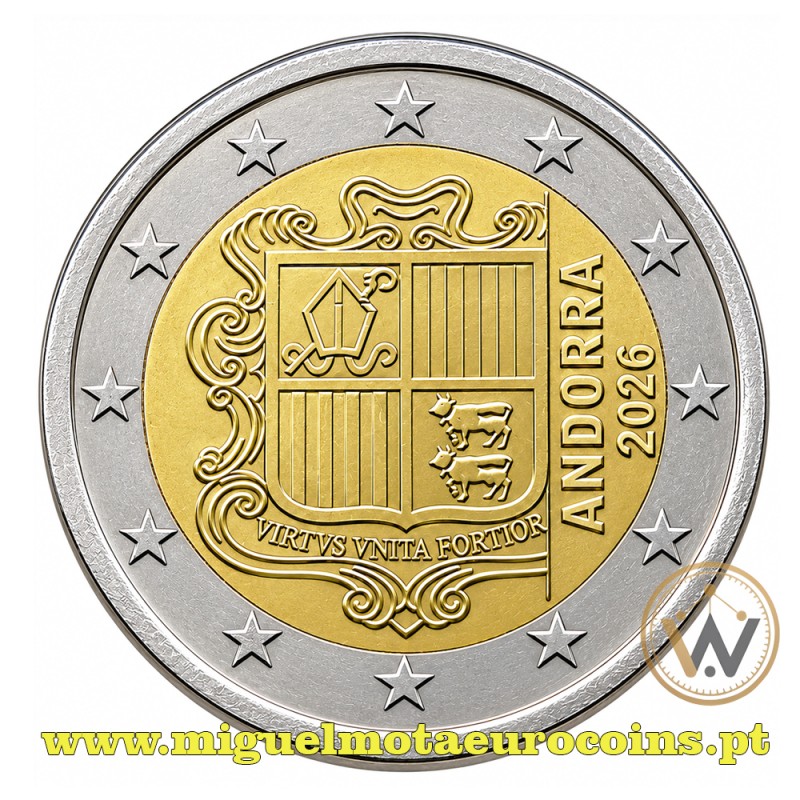 2€ Andorra 2026