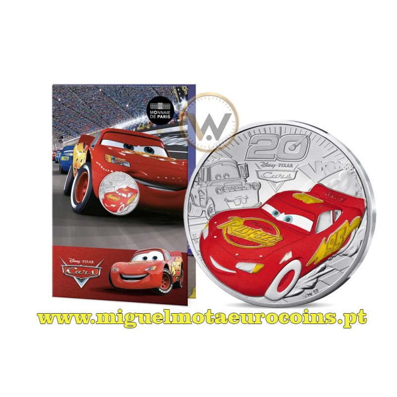 França 2026 Disney Pixar Cars Lightning McQueen | Moeda