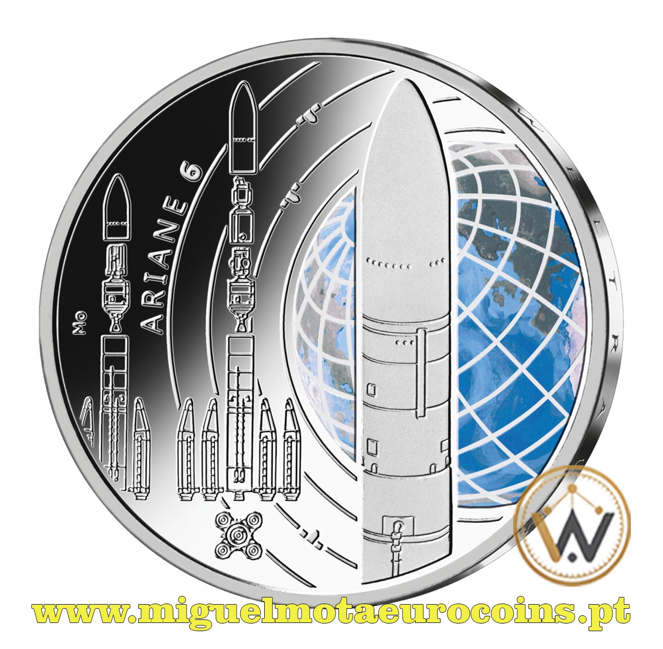 5€ Alemanha 2026 Ariane