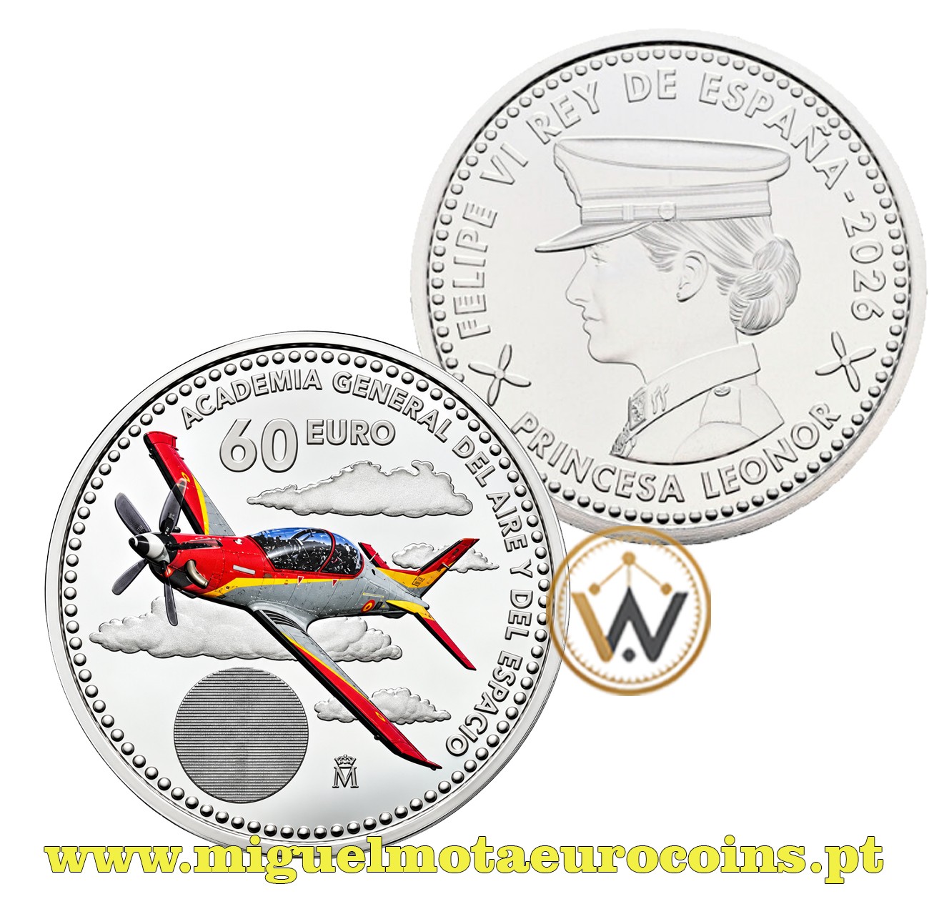 60€ Espanha 2026 Academia General del Aire y del Espacio